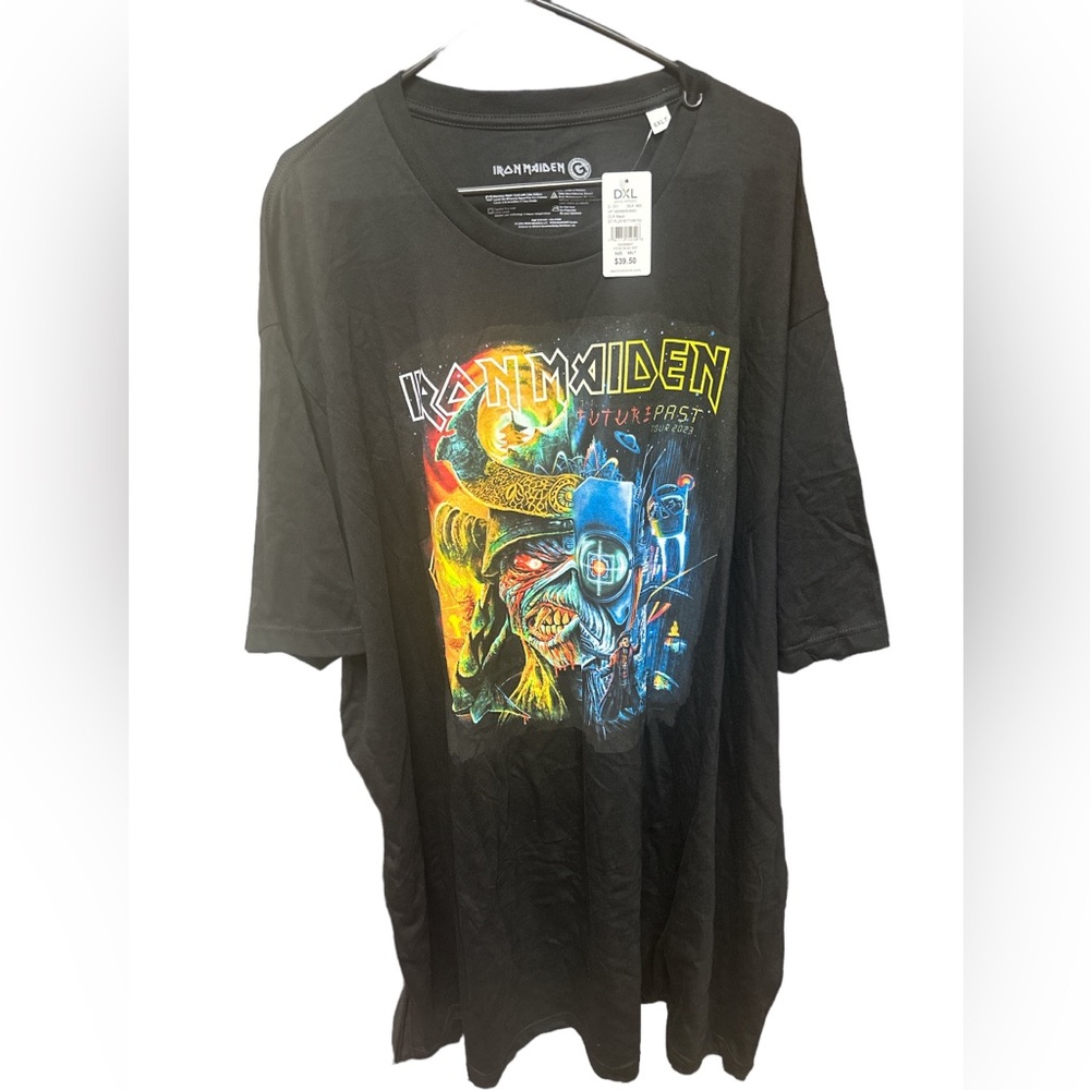 Iron Maiden Future Past Tour 2023 Size 6XLT NWT - Picture 1 of 3